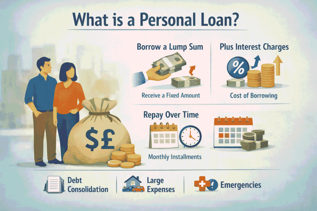 Personal loans are commonly discussed in everyday conversations about money, yet many beginners are unsure what they really are or how they function. This article explains personal loans in a clear and simple way, without assumptions or technical language.